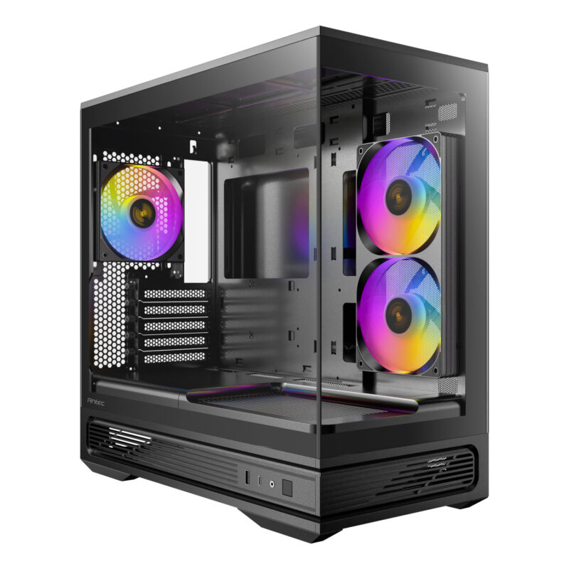 Antec C2M ARGB Compact Micro-ATX Gaming Chassis - Black Antec C2M ARGB Compact Micro-ATX Gaming Chassis - Black
