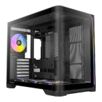 Antec C5 CURVED ARGB ATX, Micro-ATX, ITX ARGB Dual Chamber Mid-Tower Gaming Chassis - Black