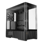 Antec C6 CURVED AIR ATX, Micro-ATX, ITX Mid-Tower Gaming Chassis - Black