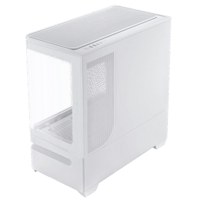 ASUS Prime AP202 ARGB mATX White Chassis