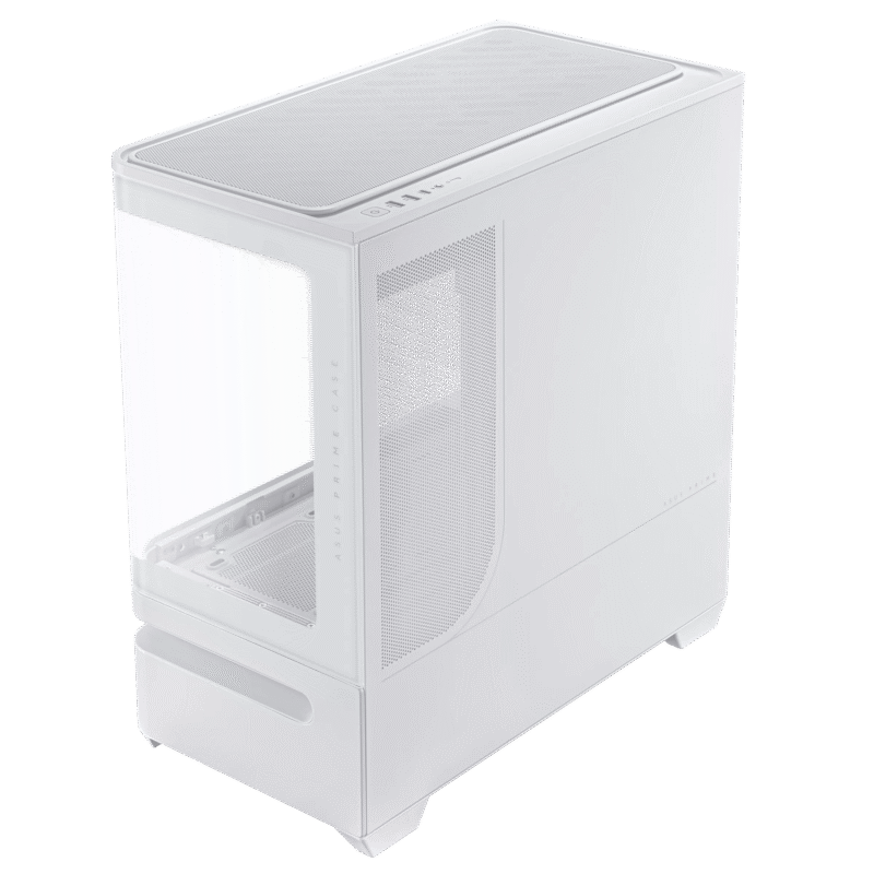 ASUS Prime AP202 ARGB mATX White Chassis