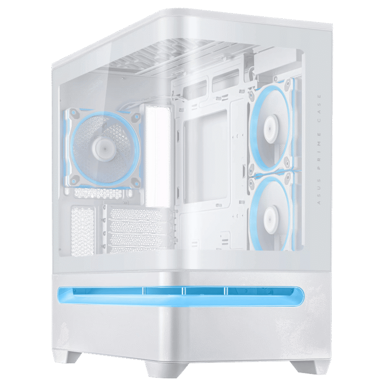 ASUS Prime AP202 ARGB mATX White Chassis ASUS Prime AP202 ARGB mATX White Chassis