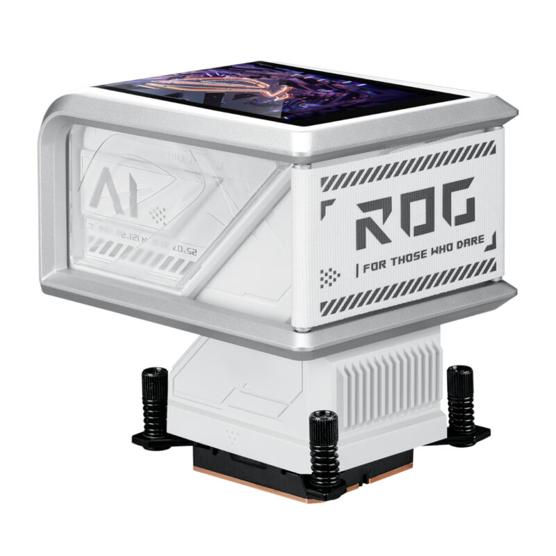 ASUS ROG RYUO IV 360 ARGB Liquid CPU Cooler White Edition