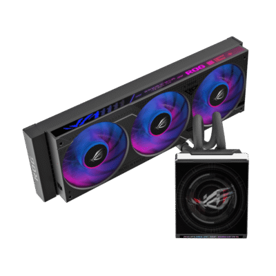 ASUS ROG Strix SLC IV 360 ARGB LCD Liquid CPU Cooler - Black
