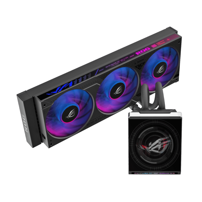 ASUS ROG Strix SLC IV 360 ARGB LCD Liquid CPU Cooler - Black
