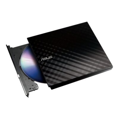 Asus SDRW-08D2S-U lite , External Slim ( 142x177x21mm ) Black with piano finish , weave stylish design