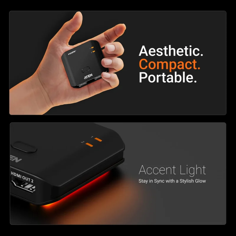 ATEN 2-Port 8K HDMI Splitter