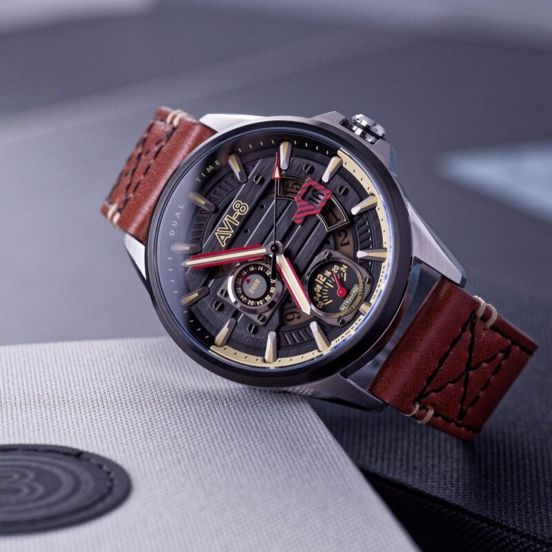 AVI-8 Men's Stainless Steel Watch (AV-4098-02)