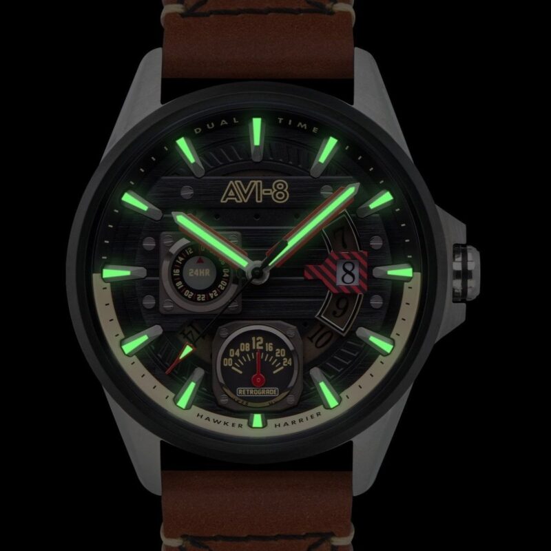 AVI-8 Men's Stainless Steel Watch (AV-4098-02)