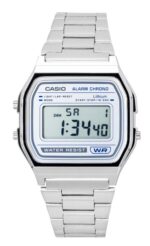 Casio Women's 6mm Stainless Steel Watch (A158WEA-7)