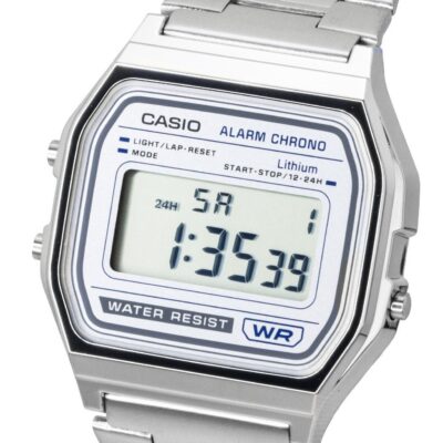 Casio Women's 6mm Stainless Steel Watch (A158WEA-7)