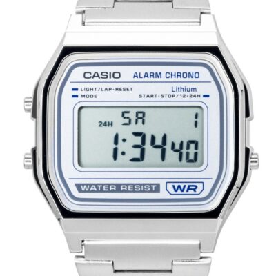 Casio Women's 6mm Stainless Steel Watch (A158WEA-7)