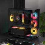 Corsair 2800X RS-R ARGB Micro-ATX PC Case - Black