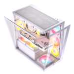 Corsair 2800X RS-R ARGB Micro-ATX PC Case – White