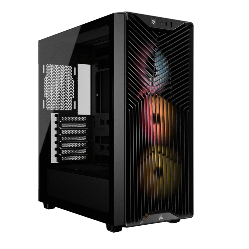 Corsair 3200D RS ARGB Mid-Tower PC Case – Black