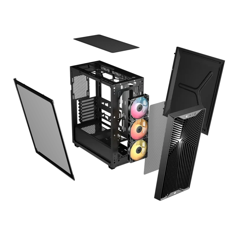 Corsair 3200D RS ARGB Mid-Tower PC Case – Black