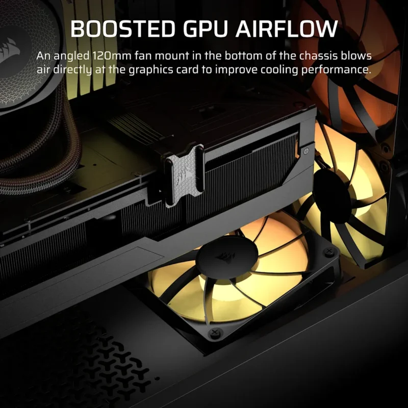 Corsair 3200D RS ARGB Mid-Tower PC Case – Smoke