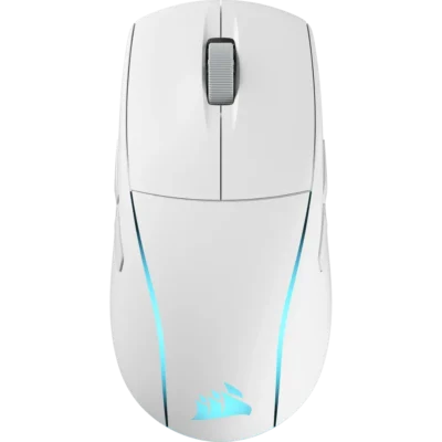 Corsair CH-931D011 M75 Wireless - White - 89g lightweight ( wired or 2.4Ghz wireless or bluetooth )