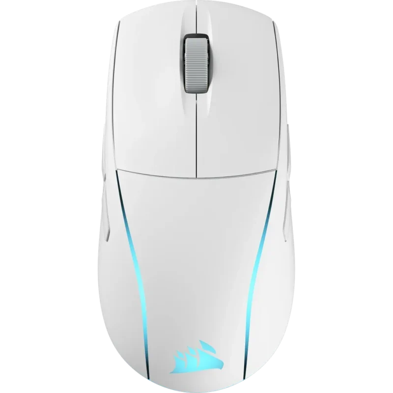 Corsair CH-931D011 M75 Wireless - White - 89g lightweight ( wired or 2.4Ghz wireless or bluetooth )