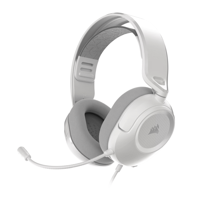 Corsair HS35 v3 Wired Gaming Headset - White Corsair HS35 v3 Wired Gaming Headset - White