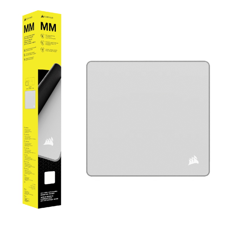 Corsair MM Anti-fray Cloth Medium Gaming Mouse Pad – Gray Corsair MM Anti-fray Cloth Medium Gaming Mouse Pad – Gray