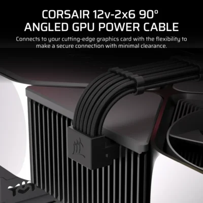 Corsair Type 5 PSU 90° 12V-2x6 Style A Cable