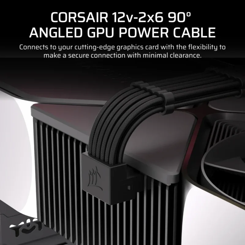 Corsair Type 5 PSU 90° 12V-2x6 Style A Cable