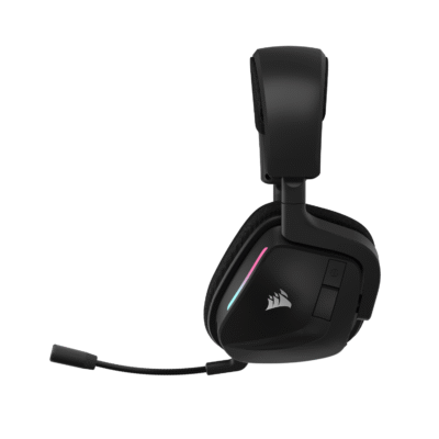 Corsair VOID Wireless v2 Gaming Headset, 2.4GHz/Bluetooth, Dolby Atmos, PC/Playstation/Mobile, Carbon