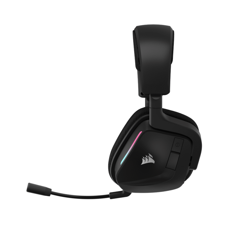 Corsair VOID Wireless v2 Gaming Headset, 2.4GHz/Bluetooth, Dolby Atmos, PC/Playstation/Mobile, Carbon