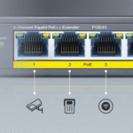 Cudy 4 Port Gigabit PoE 1x PoE Input 60W Switch