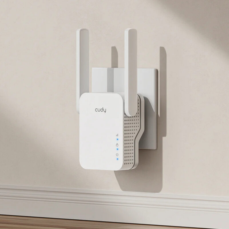 Cudy N300 Mesh Wi-Fi Range Extender, Wall Plug