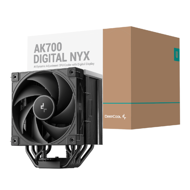 DeepCool AK700 DIGITAL NYX 120mm Air Cooler - Black DeepCool AK700 DIGITAL NYX 120mm Air Cooler - Black