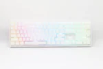 Ducky Keyboard Zero 6108 100% Mechanical Wireless Keyboard, RGB, USB 2.0 / 2.4GHz / BT - White (DKZE2408ST3-CBUSPDOECL2WW1)