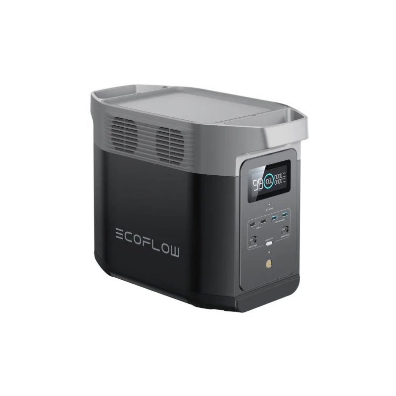 EcoFlow DELTA 2 Portable Power Station – 1024Wh LiFePO4 Battery, 1800W AC Output, X-Stream Fast Charging