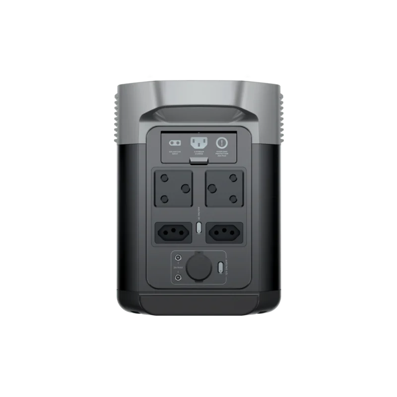 EcoFlow DELTA 2 Portable Power Station – 1024Wh LiFePO4 Battery, 1800W AC Output, X-Stream Fast Charging