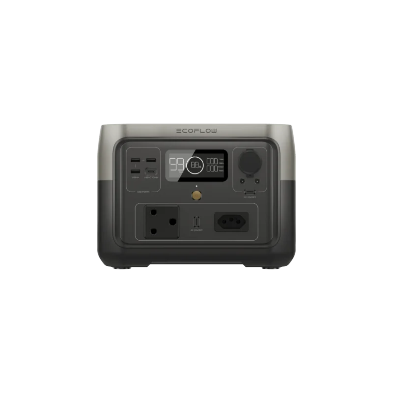 EcoFlow RIVER 2 MAX Portable Power Station 512Wh battery 500W output 220W Solar Charger - SA Socket