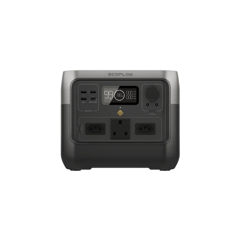EcoFlow RIVER Pro Portable Power Station – 720Wh Capacity, 600W AC Output, X-Stream Fast Charging