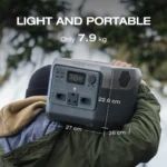 EcoFlow RIVER Pro Portable Power Station – 720Wh Capacity, 600W AC Output, X-Stream Fast Charging