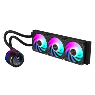Gigabyte AORUS WATERFORCE X II 360 360mm cooler, Intel 115x, 1200, 1700, 1851 / AMD TR4, AM5, AM4, sTR5