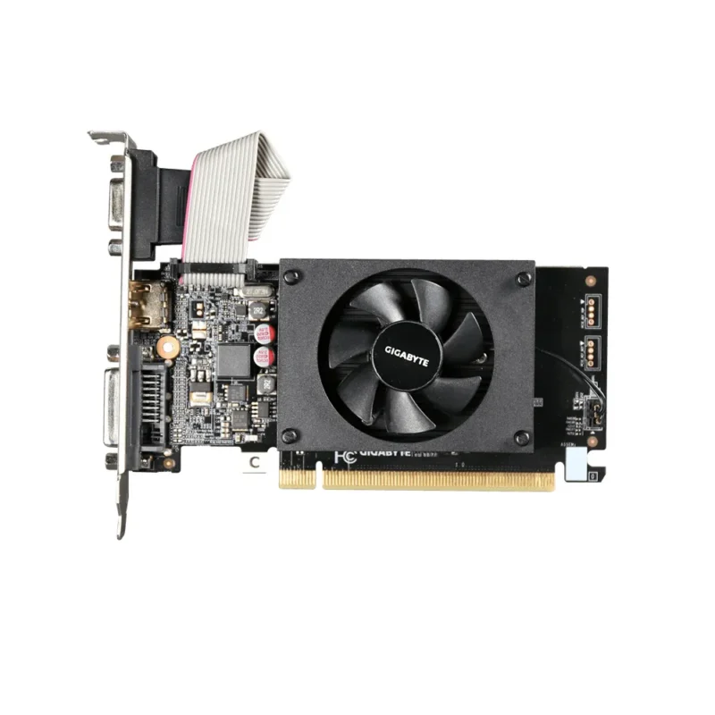 Gigabyte GeForce GT 710 2GB DDR3 Low Profile Graphics Card Gigabyte GeForce GT 710 2GB DDR3 Low Profile Graphics Card