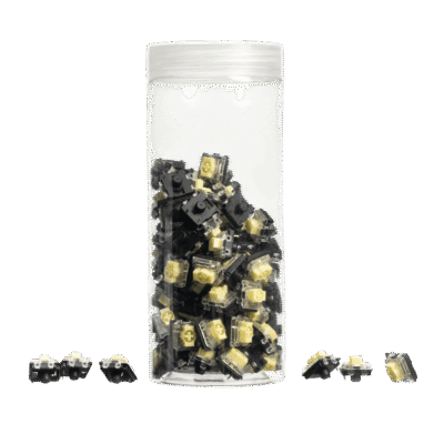 Keychron Banana Gateron KS-33 Low Profile 2.0 Mechanical Switch 110 pcs