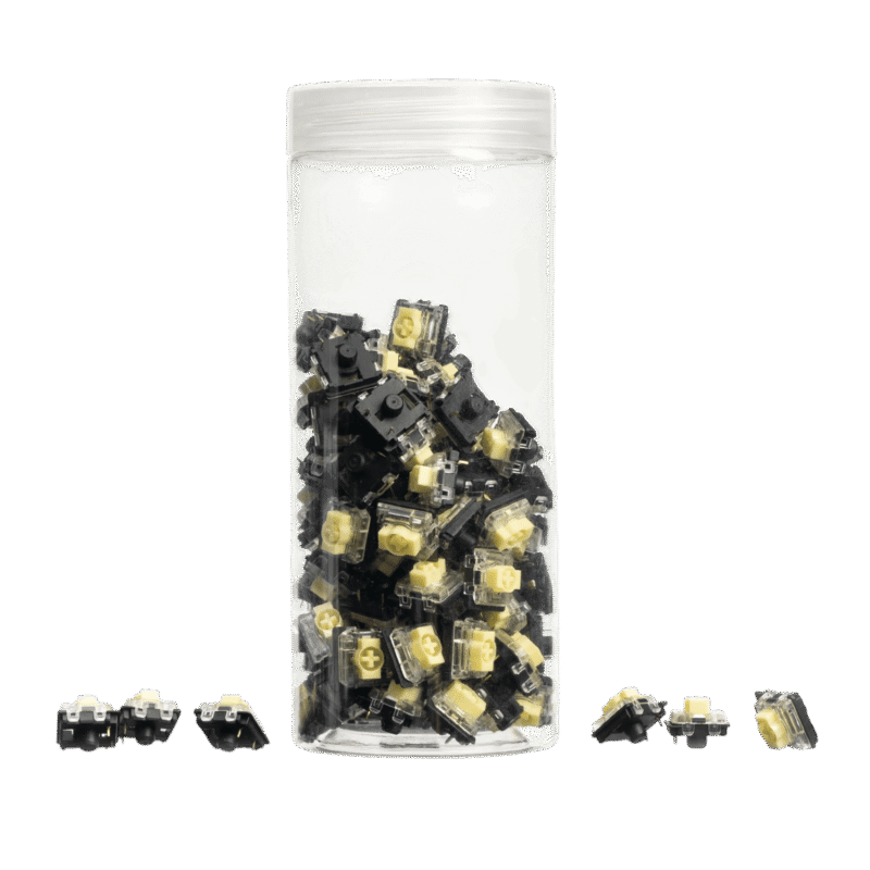 Keychron Banana Gateron KS-33 Low Profile 2.0 Mechanical Switch 110 pcs Keychron Banana Gateron KS-33 Low Profile 2.0 Mechanical Switch 110 pcs
