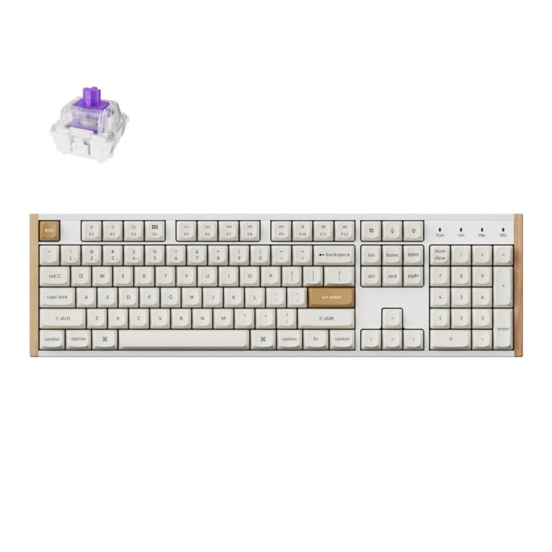 Keychron K10 HE Special Edition Full-size Hot-Swap Gateron Dbl-Rail Nebula Switch RGB Wireless Keyboard Keychron K10 HE Special Edition Full-size Hot-Swap Gateron Dbl-Rail Nebula Switch RGB Wireless Keyboard