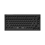 Keychron V1 Max QMK/VIA Wireless Custom Mechanical Keyboard, BANANA Switches – Black