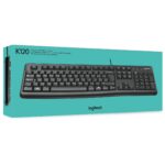Logitech K120 Corded USB Keyboard (920-002508)