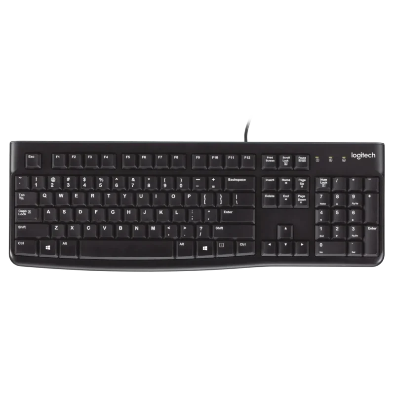 Logitech K120 Corded USB Keyboard (920-002508)