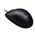 Logitech M90 Wired Optical Mouse – Full-Size Ambidextrous Design, 1000 DPI High-Definition Tracking