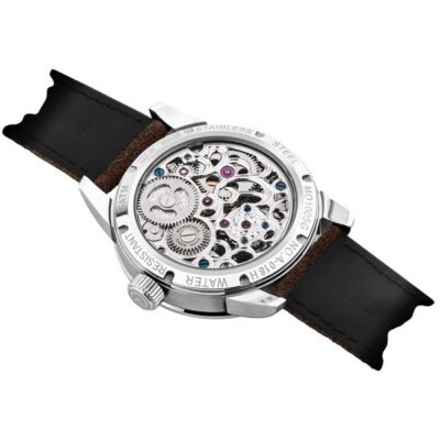 Memorigin Genesis Calf Leather Strap Brown Dial Mechanical CWD-MO-0001 Men's Watch