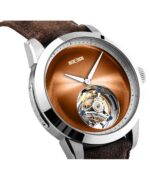 Memorigin Genesis Calf Leather Strap Brown Dial Mechanical CWD-MO-0001 Men's Watch