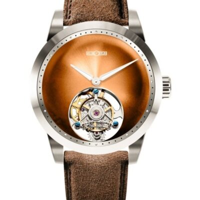 Memorigin Genesis Calf Leather Strap Brown Dial Mechanical CWD-MO-0001 Men's Watch